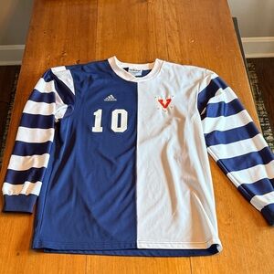 University of Virginia game worn soccer jersey